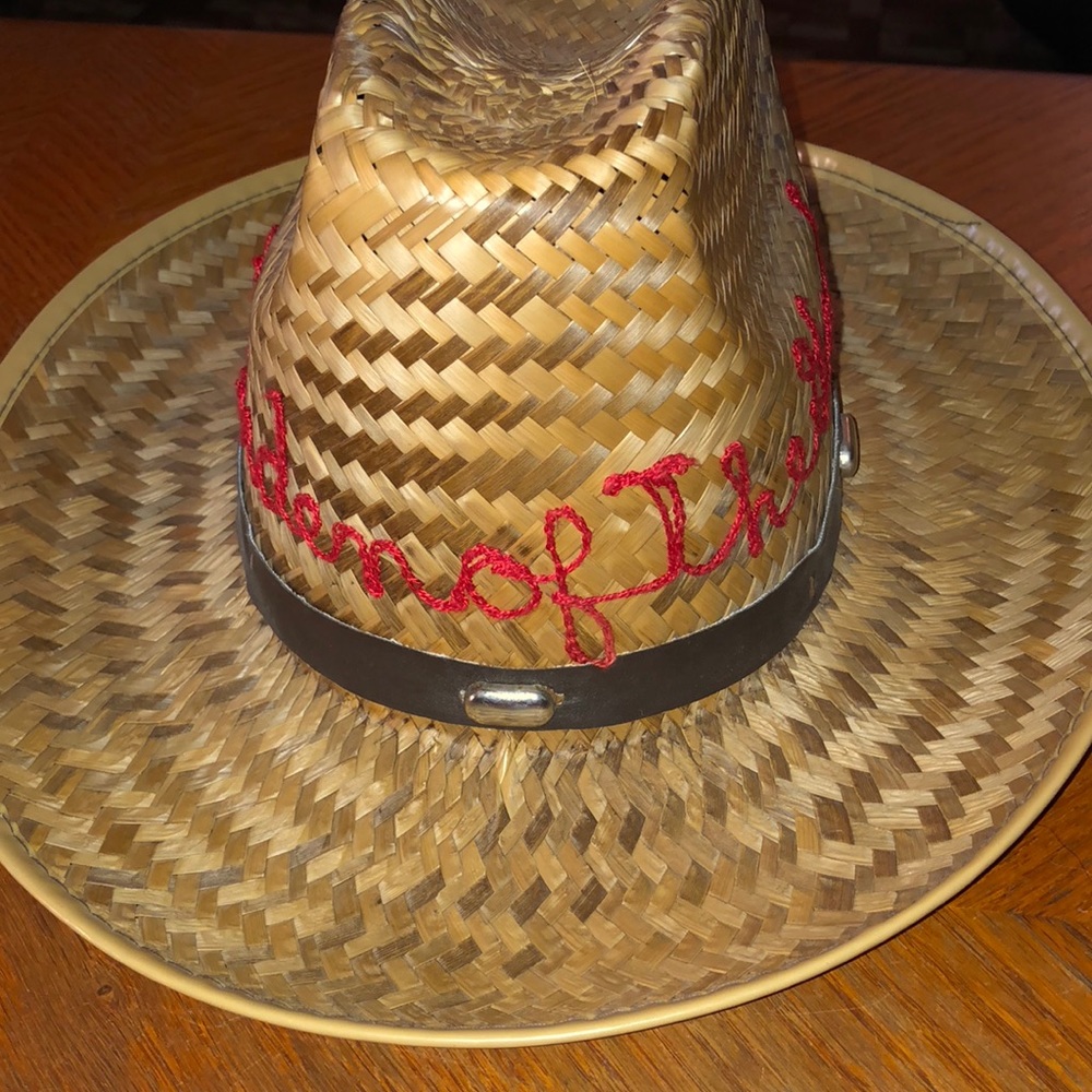 Souvenir hat Garden of the gods Straw hat new